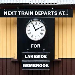 Next train for Lakeside